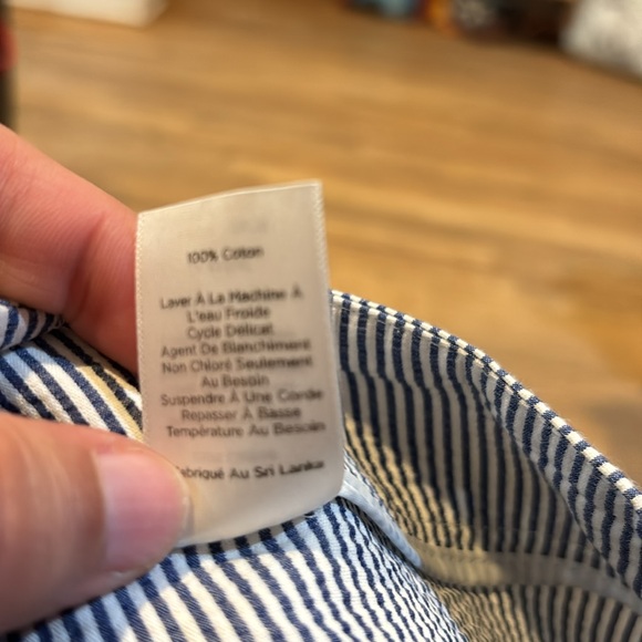 Talbot Heritage Pinstripe Capri Size 8 - Picture 14 of 14